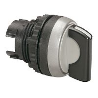Переключатель с рукояткой - Osmoz - для комплектации - без подсветки - IP 66 - 2 пололжения с возвратом 45° - чёрный | код 023909 |  Legrand